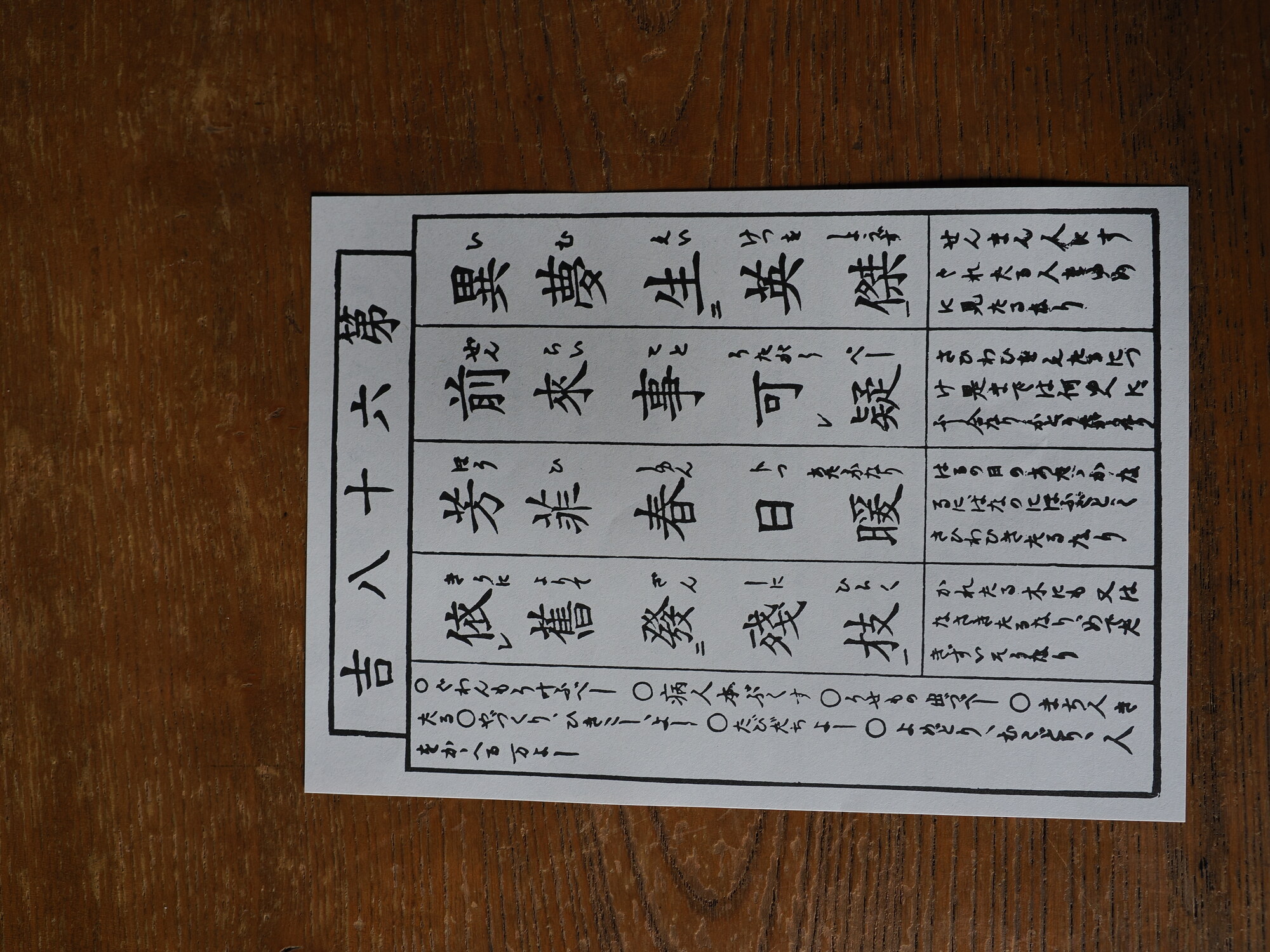 Stelaż do wiązania złych wyroczni omikuji przy Senso-ji