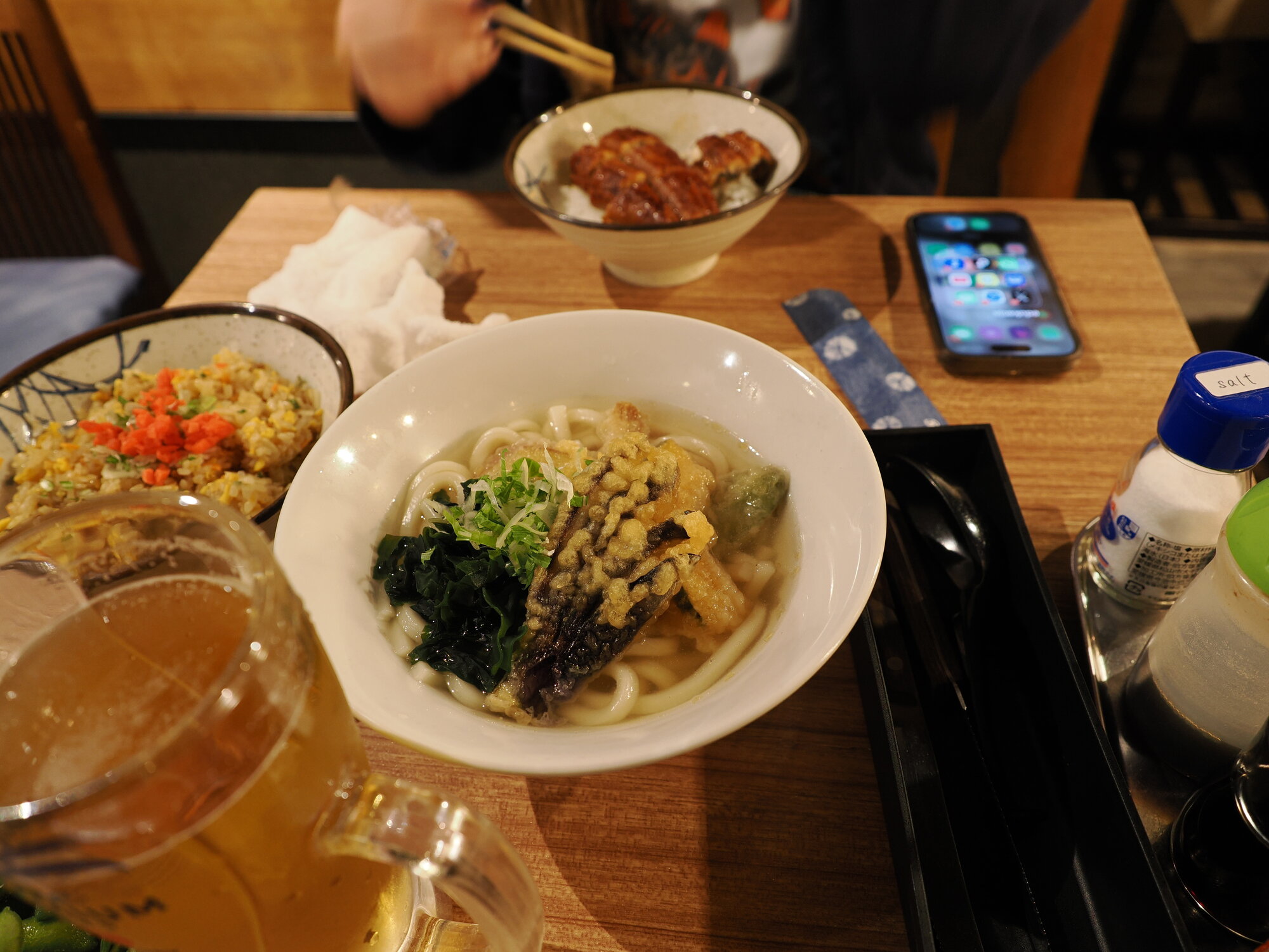 Edamame z solą i piwo Suntory